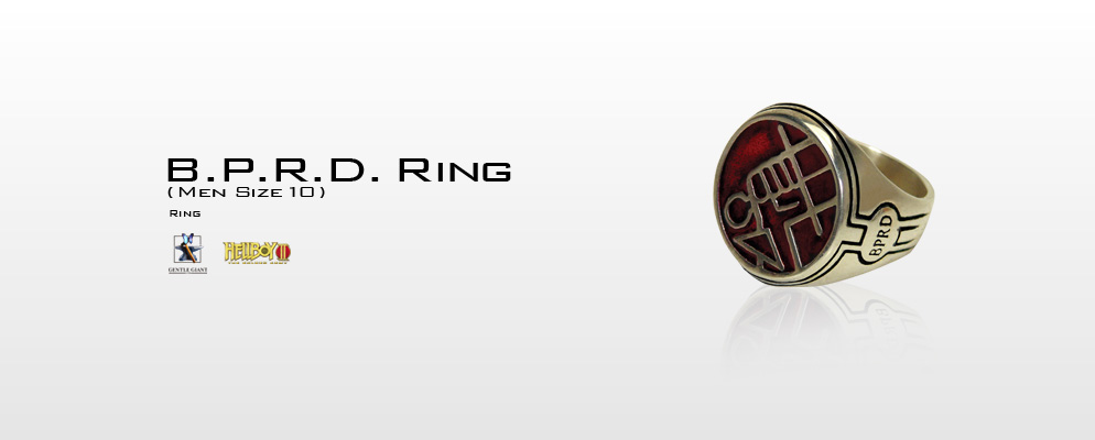 ヘルボーイ2 B.P.R.D. コレクタブルリング 指輪 サイズ10 リング