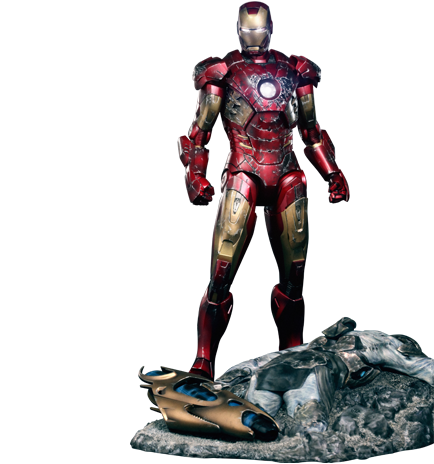 『アベンジャーズ１／６スケールフィギュア　アイアンマン　マーク7  ホットトイズ