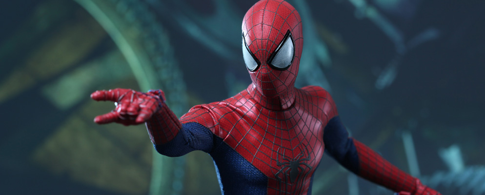 ホットトイズ　アメイジング・スパイダーマン２　フィギュア　１／６スケール