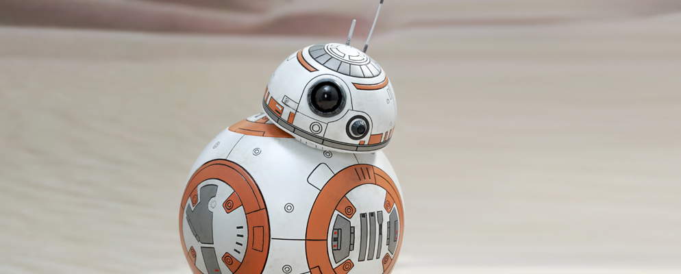 ホットトイズ　スターウォーズ　レイ　BB-8 ムービーマスターピース