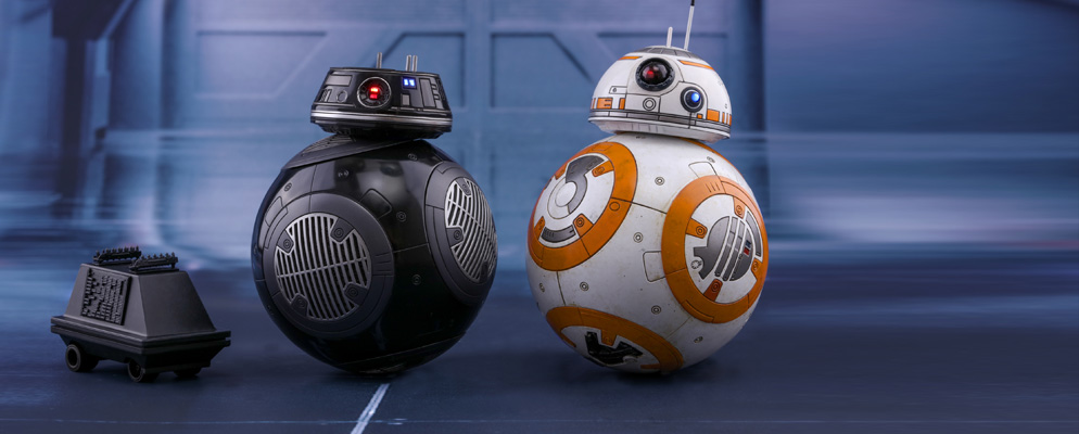 ホットトイズ ＢＢ-８＆ＢＢ-９Ｅ（２体セット）最後のジェダイ スター・ウォーズ