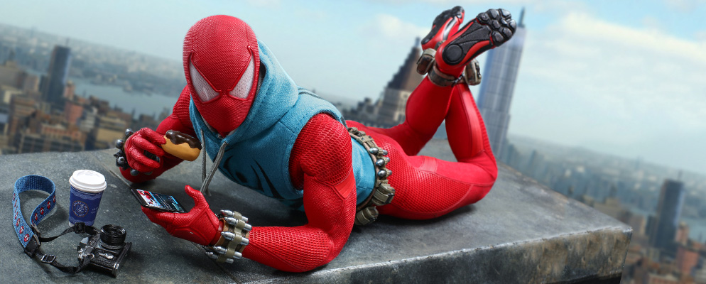 VGM34 ホットトイズ 1/6 スカーレット・スパイダー・スーツ