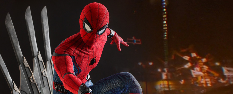 クオーター スケール スパイダーマン ホームカミング １ ４スケールフィギュア スパイダーマン デラックス版 株式会社ホットトイズジャパン