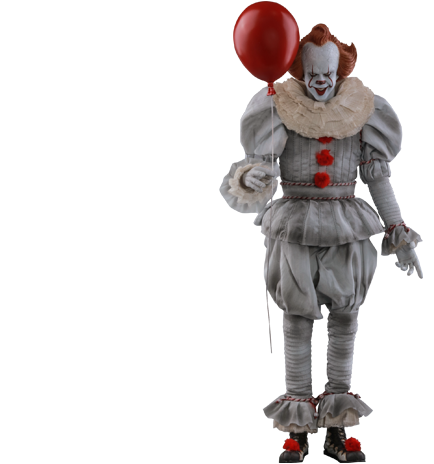 MMS555 ホットトイズ ペニーワイズ pennywise 1/6フィギュア