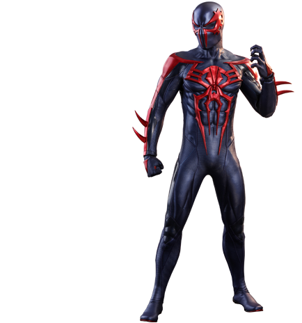 ホットトイズVGM42 spidermanスパイダーマン2099ブラック・スーツ