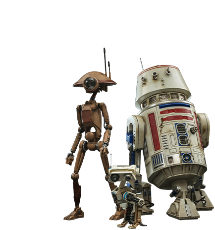 ホットトイズ　マンダロリアン　Ｒ５-Ｄ４＆ピット・ドロイド＆ＢＤ-７２