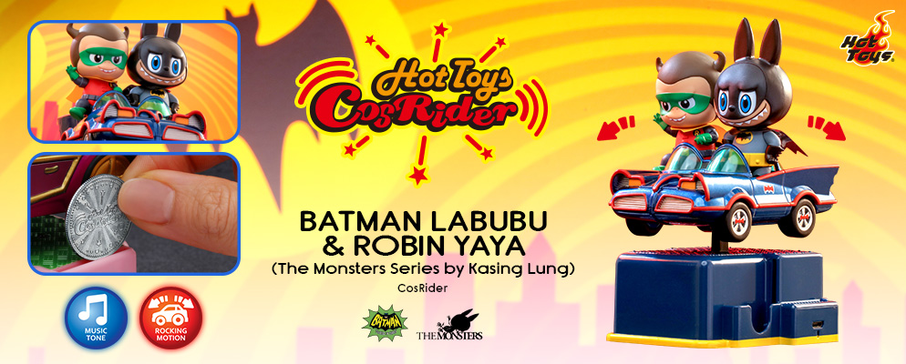 HOTTOYS バットマンLABUBU＆ロビンYAYA The Monster