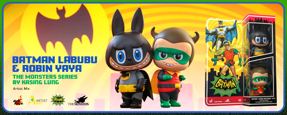 HOTTOYS バットマンLABUBU＆ロビンYAYA The Monster