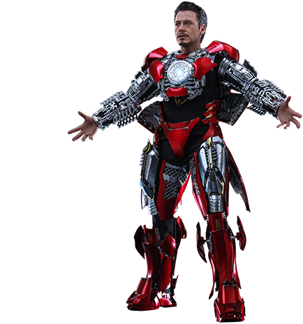 ムービー・マスターピース アイアンマン・マーク7 アベンジャーズ 1/6 完成品 可動フィギュア(MM#185) ホットトイズ