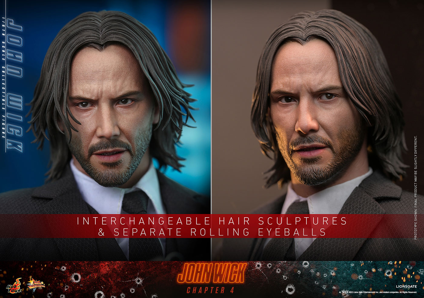 ホットトイズ 1/6 コンセクエンス ジョン・ウィック ボーナス