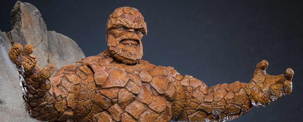 ■1991 ファンタスティックフォー ザ•シング 1/6 ソフビ 未組立キット ムービー・マスターピース】 『ファンタスティック4：ファースト