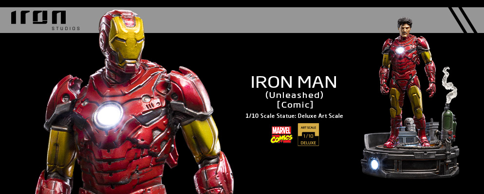 アイアンスタジオ Iron Man Illusionアイアンマン 1/10 DX