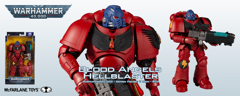 1/18 Blood Angelsウォーハンマーアクションフィギュア