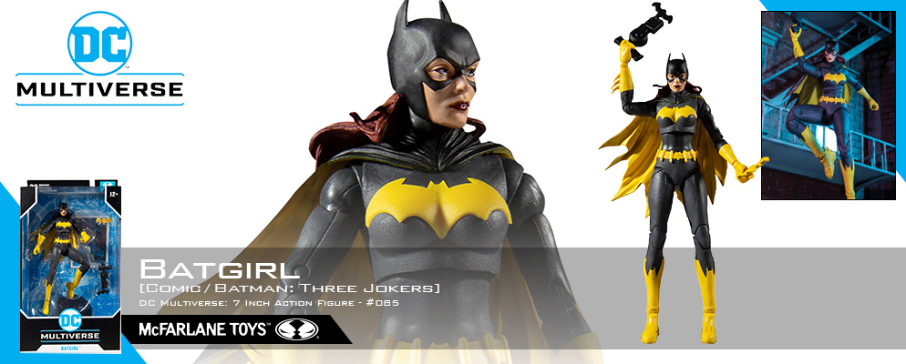 『DCコミックス』【DCマルチバース】7インチ・アクションフィギュア ＃085 バットガール[コミック / Batman: Three