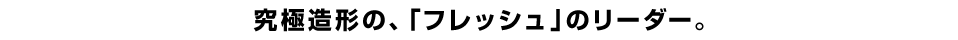 究極造形の、「フレッシュ」のリーダー。