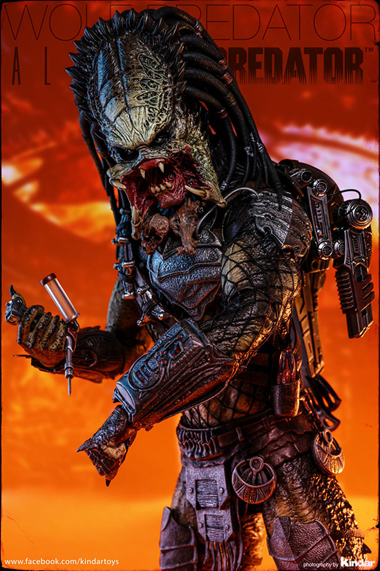 ホットトイズ『ＡＶＰ２』　ウルフ・プレデター（重装備版）